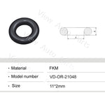 Load image into Gallery viewer, Fuel Injector Rubber Seal Orings for Chevrolet Fuel Injector Repair Kits FKM &amp; Rubber Heat Resistant, Size: 11*2mm OR-21048
