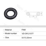 Load image into Gallery viewer, Fuel Injector Rubber Seal Orings for Fuel Injector Repair Kits FKM &amp; Rubber Heat Resistant, Size: 8.5*3.25mm OR-21077
