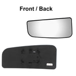 Load image into Gallery viewer, WLLW Mirror Glass fit for 2015-2020 Ford F-150 2017-2020 Ford F-250 F-350 F-450 F-550 Heated OEM Super Duty Driver Left Side Lower Glass With Backing Plate BL-0002H-O
