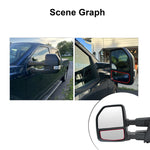 Load image into Gallery viewer, WLLW Mirror Glass fit for 2015-2020 Ford F-150 2017-2020 Ford F-250 F-350 F-450 F-550 Heated OEM Super Duty Driver Left Side Lower Glass With Backing Plate BL-0002H-O
