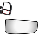 Load image into Gallery viewer, WLLW Mirror Glass fit for 2015-2020 Ford F-150 2017-2020 Ford F-250 F-350 F-450 F-550 Heated OEM Super Duty Passenger Side Right Lower Glass With Backing Plate BR-0002H-O
