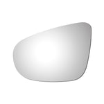 Load image into Gallery viewer, WLLW Mirror Glass fit for Volkswagen 2010 2011 2012 2013 2014 Golf GTI 2012-2013 Golf Driver Left Side LH/Passenger Right Side RH/The Both Sides Flat Convex Replacement Glass with Adhesive M-0102
