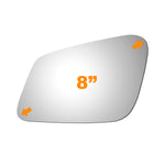 Load image into Gallery viewer, WLLW Mirror Glass fit for 2012-2024 BMW I D E ActiveHybrid 3 i3 i3s M2 M235i M240i M3 X1 X2 Z4 CLASS Driver Left Side LH/Passenger Right Side RH/The Both Sides Flat Convex Glass Replacement with Adhesives No Heated M-0103
