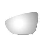 Load image into Gallery viewer, WLLW Mirror Glass fit for 2009-2017 Volkswagen CC, 2009-2016 Eos, 2011-2015 Jetta, 2012-2020 Passat Driver Left Side LH/Passenger Right Side RH/The Both Sides Flat Convex Mirror Glass No Backing Plate Including Adhesive M-0106
