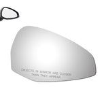 Load image into Gallery viewer, WLLW Mirror Glass fit for 2017-2023 Audi A4 allroad Quattro Audi A5 Quattro Sportback RS5 Sportback S4 S5 Sportback Driver Left Side LH/Passenger Right Side RH/The Both Sides Flat Convex Mirror Glass No Backing Plate Including Adhesive M-0104
