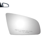 Load image into Gallery viewer, WLLW Mirror Glass fit for 2006-2008 A3 2002-2009 A4 Quattro 2005-2008 A6 2007-2008 RS4 S6 2004-2009 S4 Driver Left Side LH/Passenger Right Side RH/The Both Sides Flat Convex Mirror Glass Tool-Free Installation with Adhesive No Backing Plate M-0109
