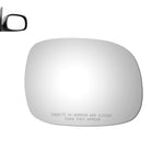 Load image into Gallery viewer, Mirror Glass fit for 2001-2007 Toyota Sequoia, 2000-2006 Toyota Tundra Driver Left Side LH/Passenger Right Side RH/The Both Sides Flat Convex Tool-Free Installation with Adhesive No Backing Plate M-0111
