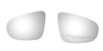 Load image into Gallery viewer, WLLW Mirror Glass fit for Volkswagen 2010 2011 2012 2013 2014 Golf GTI 2012-2013 Golf Driver Left Side LH/Passenger Right Side RH/The Both Sides Flat Convex Replacement Glass with Adhesive M-0102
