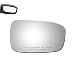 Load image into Gallery viewer, WLLW Mirror Glass fit for HONDA ACCORD 2003 2004 2005 2006 2007 (4dr. Sedan made in USA Only) Driver Left Side LH/Passenger Right Side RH/The Both Sides Flat Convex Replacement Glass with Adhesive M-0100
