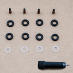 Load image into Gallery viewer, 4 Set Fuel Injector Repair Seal Kit for Geely 479 Xiali 8A SMP OEM 0280155870 RK-0008
