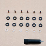 Load image into Gallery viewer, 6 Set Fuel Injector Repair Seal Kit for 2005-2006 Cadillac CTS 2.8L OEM 0280156248 FJ1025 RK-0009
