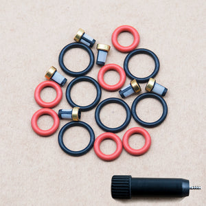 6 Set Fuel Injector Repair Seal Kit for Lexus GS350 GS450H IS350 3.5L FJ786 2320931070 RK-0024