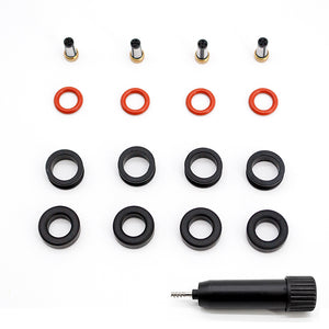 4 Set Fuel Injector Repair Seal Kit for Mitsubishi Montero Sport Diamante F150 FJ871 FJ571 Bosch RK-0033
