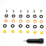 Load image into Gallery viewer, 6 Set Fuel Injector Repair Seal Kit for Ford E150/250/350 Econoline Club Wagon BMW 325 528E 0280150716 RK-0105

