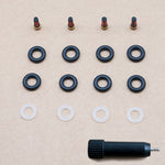 Load image into Gallery viewer, 4 Set Fuel Injector Repair Seal Kit for SAAB 9-3 9-5 2.0L 2.3L FJ814 Bosch 0280156023 85212250 RK-0106
