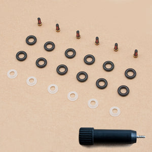 6 Set Fuel Injector Repair Seal Kit for Jeep Grand Cherokee Wrangler 4.0L 0280155784 RK-0112
