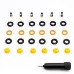 Load image into Gallery viewer, 6 Set Fuel Injector Repair Seal Kit for 1990-1991 BMW 325I 325IS 325IX 525I Bosch 0280150715 FJ291 RK-0114
