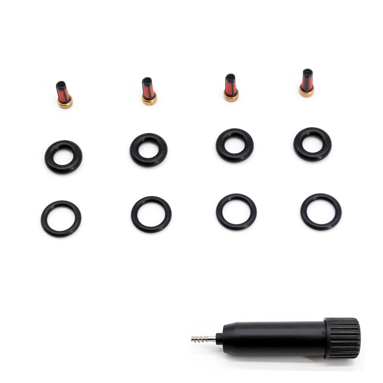 4 Set Fuel Injector Repair Seal Kit for Volkswagen Beetle Golf Jetta 2.0L 0280155995 RK-0115