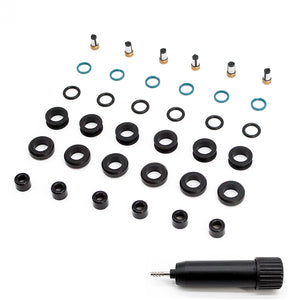 6 Set Fuel Injector Repair Seal Kit for Subaru B9 Tribeca Legacy Outback  3.0L OEM 2970010 RK-0214