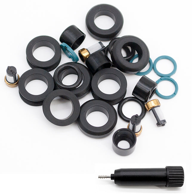 4 Sets Fuel Injector Repair Kit for Toyota Corolla Matrix Celica Pontiac Vibe 1.8L RK-0235