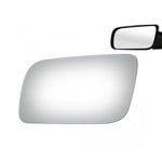 Load image into Gallery viewer, WLLW Mirror Glass Replacement for Chevy Blazer Tahoe Pickup/ Cadillac Escalade/ GMC Jimmy Yukon C1500 C2500 C3500 K1500 K2500 K3500, Driver Left LH/Passenger Right RH/The Both Sides Flat Convex M-0002
