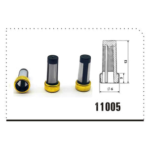 6 Set Fuel Injector Repair Seal Kit for 1998-2000 Ford Contour SVT Model 2.5L V6 OEM 0280155911 RK-0011