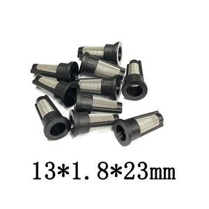 Fuel Injector Micro Basket Filter, Size: 13*1.8*23mm Metal Mesh Stainless Ring, Fuel Injector Repair Kits FL-11018