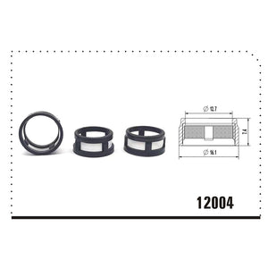 Lower Fuel Injector Filter Fit 17113197 MP-50102, Size: 16.1*12.7*7.4mm, Top Quality Injector Repair Kits, FL-12004