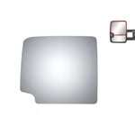 Load image into Gallery viewer, WLLW Upper Towing Mirror Glass Replace for Cadillac Escalade/ Chevrolet Avalanche Blazer Silverado Suburban Tahoe/ GMC Jimmy Sierra Yukon, Driver Left /Passenger Right /The Both Sides Flat M-0019
