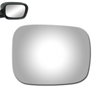 Load image into Gallery viewer, WLLW Replacement Mirror Glass for Volvo 2007-2010 V70/2007-2010 XC70/2007-2014 XC90, Driver Left Side LH/Passenger Right Side RH/The Both Sides Flat Convex M-0083
