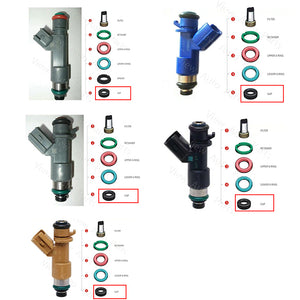 Fuel Injector Pintle Cap Plastic Part for Honda Car Fuel Injector Repair Kit, Size: 9.3x4.8x3mm PS-31002