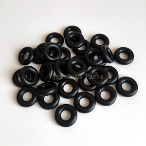 Fuel Injector Rubber Seal Orings for Fuel Injector Repair Kits FKM& Rubber Heat Resistant, Size: 6.58*4.27mm OR-21006