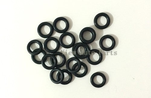 Fuel Injector Rubber Seal Orings for Fuel Injector Repair Kits FKM& Rubber Heat Resistant, Size: 7.1*2.4mm OR-21013