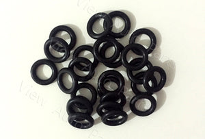 Fuel Injector Rubber Seal Orings for Renault Clio and Fiat Fuel Injector Repair Kits FKM& Rubber Heat Resistant, Size: 7.59*2.62mm OR-21019