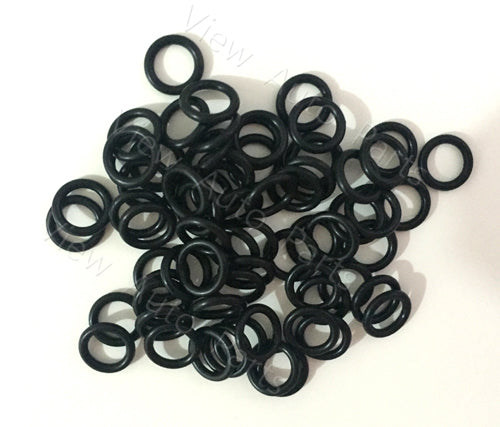 Fuel Injector Rubber Seal Orings for Fuel Injector Repair Kits FKM& Rubber Heat Resistant, Size: 7.7*1.8mm OR-21021