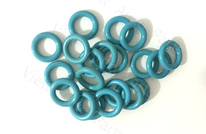 Fuel Injector Rubber Seal Orings for Toyota Fuel Injector Repair Kits FKM & Rubber Heat Resistant, Size: 9*3mm OR-21032