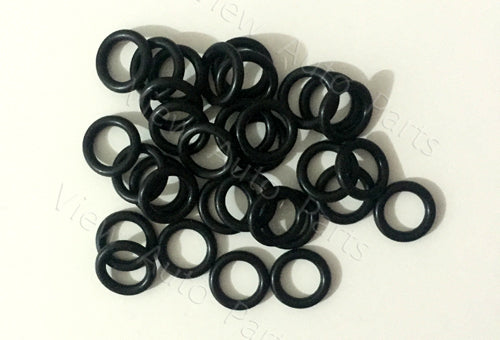 Fuel Injector Rubber Seal Orings for Fuel Injector Repair Kits FKM & Rubber Heat Resistant, Size: 9.5*2.5mm OR-21036
