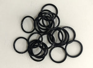 Fuel Injector Rubber Seal Orings for Fuel Injector Repair Kits FKM & Rubber Heat Resistant, Size: 17.58*1.83mm OR-21061