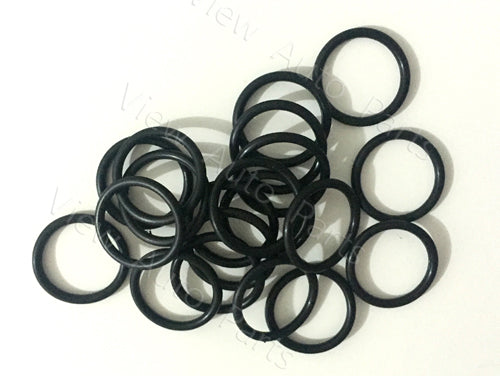 Fuel Injector Rubber Seal Orings for Suzuk Fuel Injector Repair Kits FKM & Rubber Heat Resistant, Size: 20.52*2.59mm OR-21070