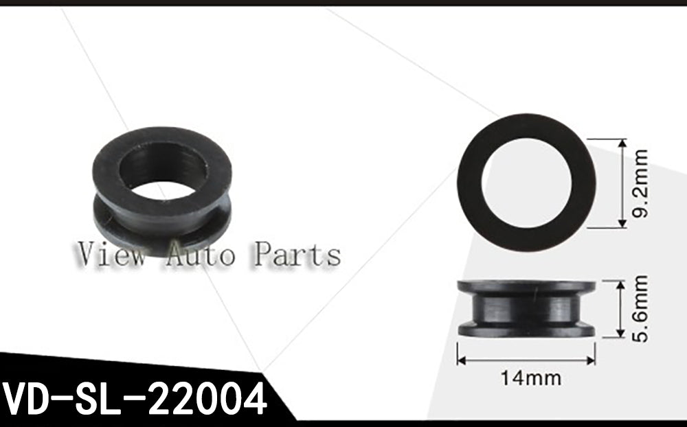 Fuel Injector Rubber Seal forToyata Fuel Injector Repair Kit, Size: 14x9.2x5.6mm SL-22004
