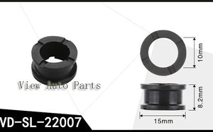 Fuel Injector Rubber Seal for Honda Fuel Injector Repair Kit, Size: 15x10x8.2mm SL-22007