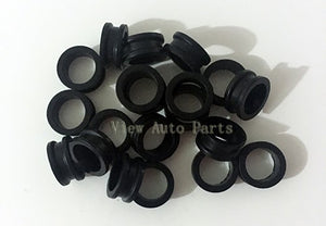 Fuel Injector Rubber Seal for Mitsubishi Mazda Fuel Injector Repair Kit, Size: 15x10.5x6.6mm SL-22010