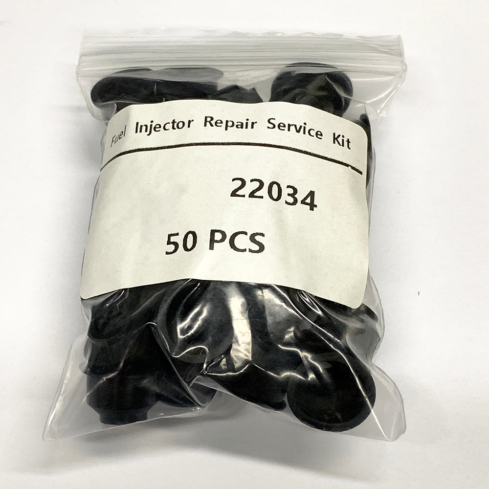 Fuel Injector Rubber Seal for Fuel Injector Repair Kit, Size: 15.2x7.3x10mm SL-22034