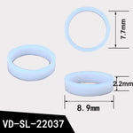 Load image into Gallery viewer, Fuel Injector Rubber Seal for Fuel Injector Repair Kit, Size: 8.9x7.7x2.2mm SL-22037

