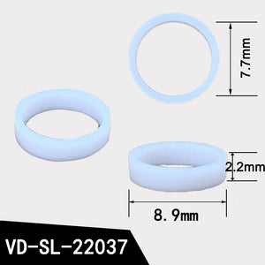Fuel Injector Rubber Seal for Fuel Injector Repair Kit, Size: 8.9x7.7x2.2mm SL-22037