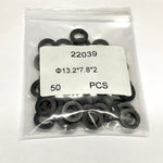 Load image into Gallery viewer, Fuel Injector Rubber Seal for Fuel Injector Repair Kit, Size: 13.2x7.8x2mm SL-22039
