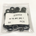 Load image into Gallery viewer, Fuel Injector Rubber Seal for Fuel Injector Repair Kit, Size: 14.4x7.2x2.1mm SL-23002
