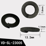 Load image into Gallery viewer, Fuel Injector Rubber Seal for Fuel Injector Repair Kit, Size: 13.2x7.8x1.1mm SL-23005
