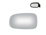 Load image into Gallery viewer, WLLW Mirror Glass Replacement for 2003-2011 SAAB 9-3/2003-2009 SAAB 9-5/2010-2011 SAAB 9-3X, Driver Left Side LH/Passenger Right Side RH/The Both Sides Flat Convex M-0025
