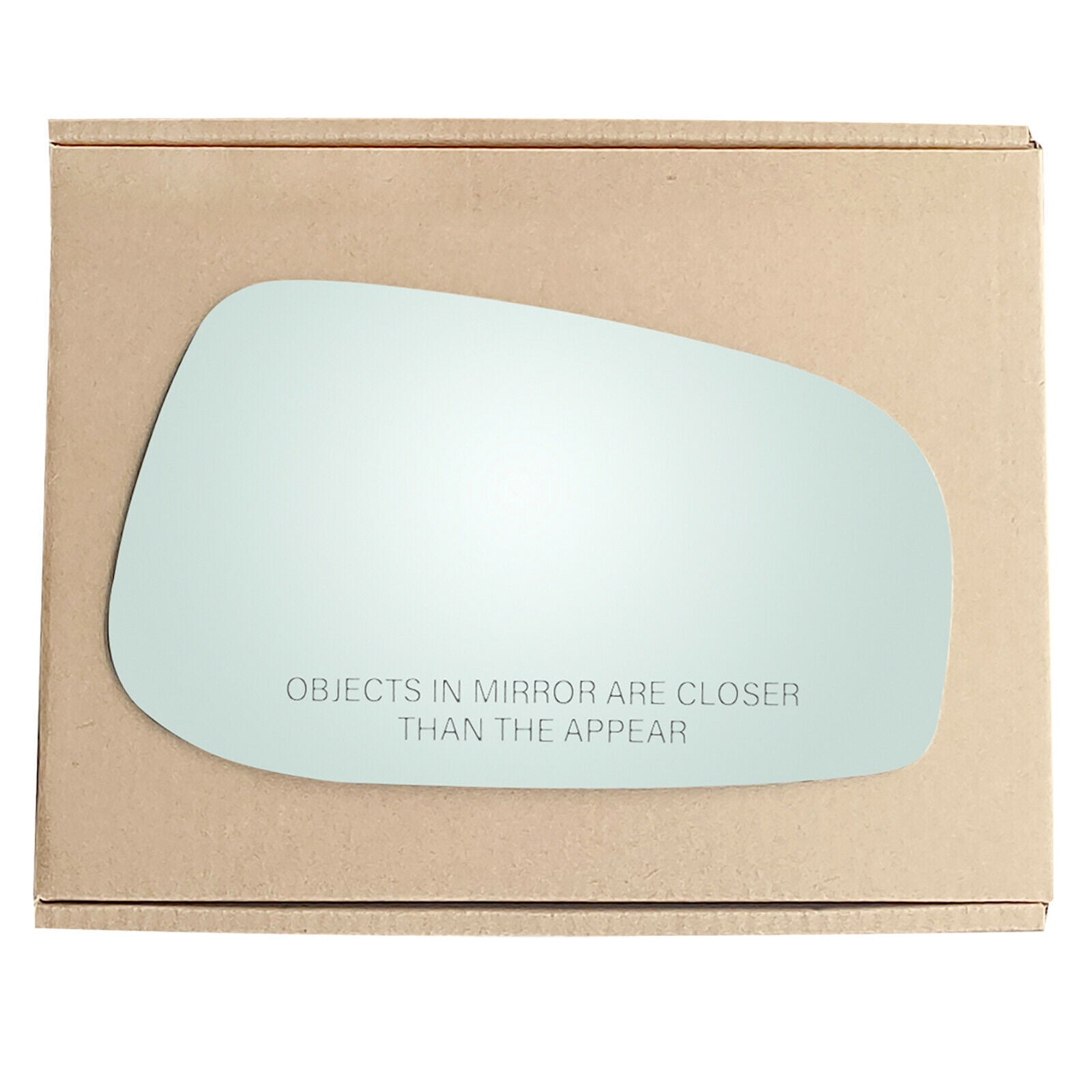 WLLW Mirror Glass Replacement for Volvo 2004-2006 S60 S80 V70, Driver Left Side LH/Passenger Right Side RH/The Both Sides Flat Convex M-0026